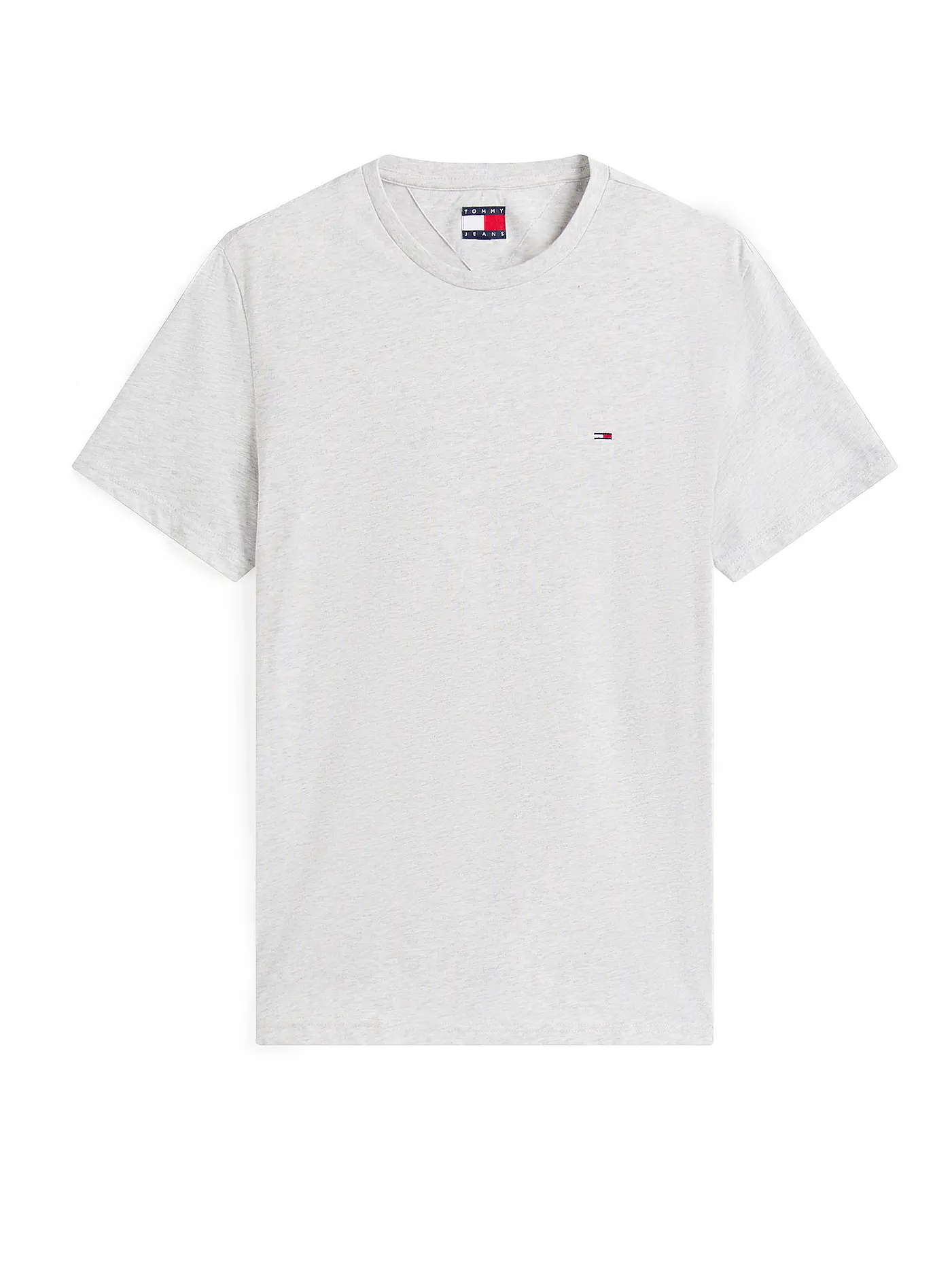 TOMMY JEANS | T-Shirt Slim Fit | hellgrau